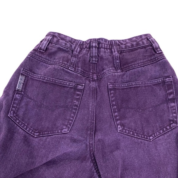 Vintage Union Bay Juniors Mom Jeans Tag Size 5 (23x27.5) Purple 90's Y2K - Picture 4 of 9